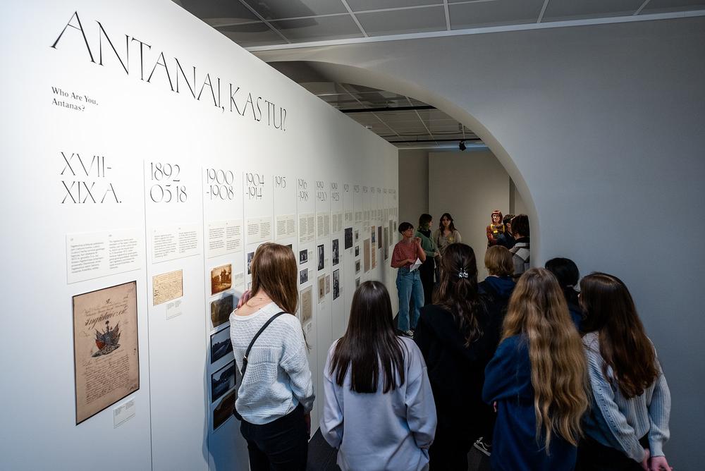 Antano Ingelevičiaus parodos akimirka | Rengėjų nuotr.