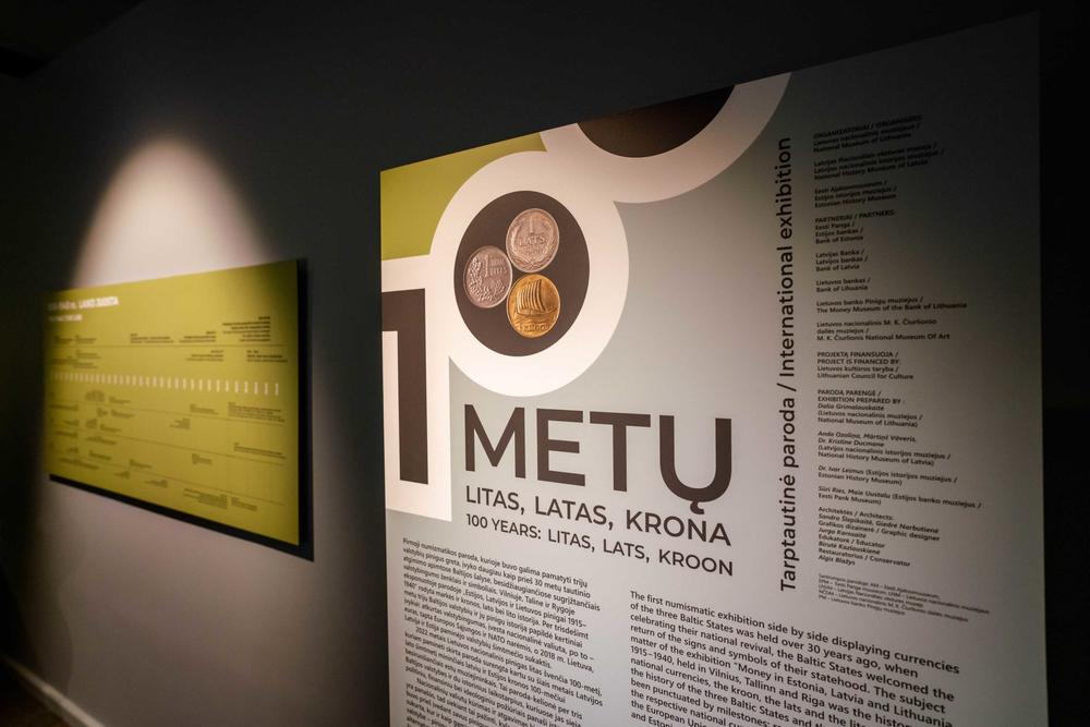 Baltijos šalys tarptautine paroda mini lito, lato ir kronos sukaktis | S. Samsono nuotr.