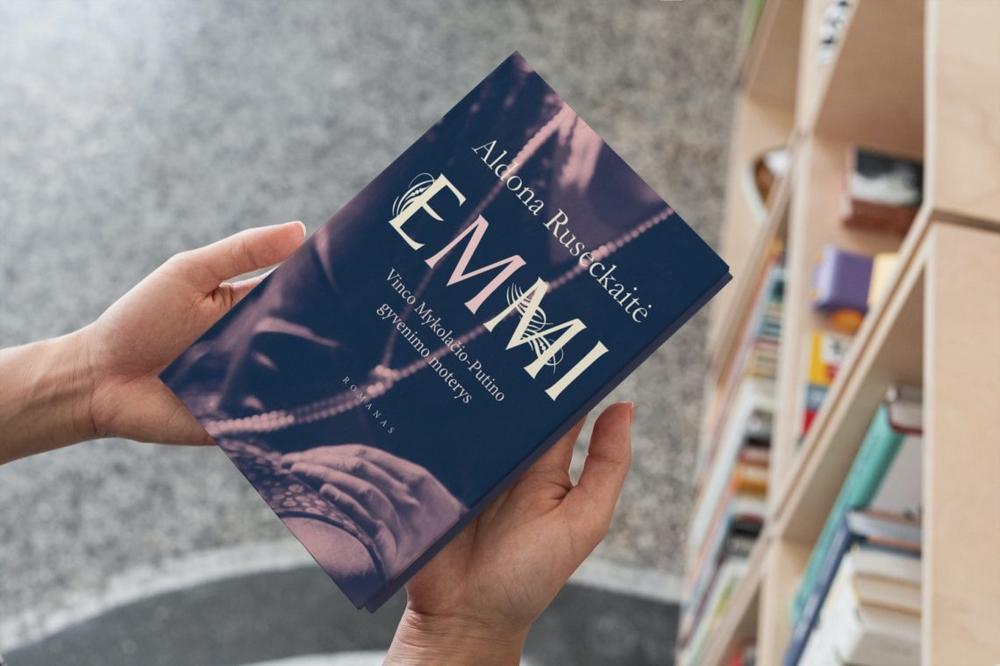 A. Ruseckaitės biografinis romanas „EMMI“ | Lietuvos rašytojų sąjungos leidyklos nuotr.
