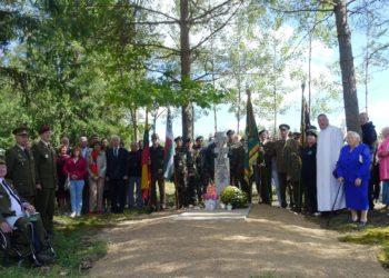 Utenoje pagerbti žuvusieji Lietuvos partizanai | LGGRTC, R. Kaminsko nuotr.