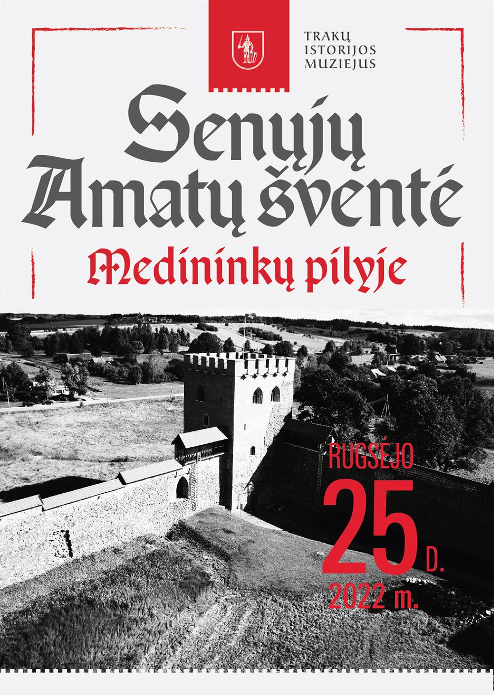 Senųjų amatų šventė kviečia į Medininkų pilį | Rengėjų nuotr.