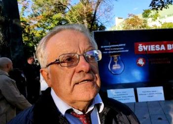 Mitingas „Dėl valstybinio energetikos sektoriaus žlugdymo“  TIESIOGIAI