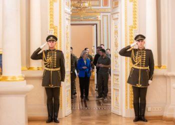 Ukrainos prezidento susitikimas su Europos Komisijos pirmininke | president.gov.ua nuotr.