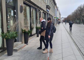 Neregiai, rodantys kitiems kelią | Luminor nuotr.