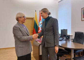 J. Šiugždinienė ir A. Bolotaitė | lrv.lt nuotr.