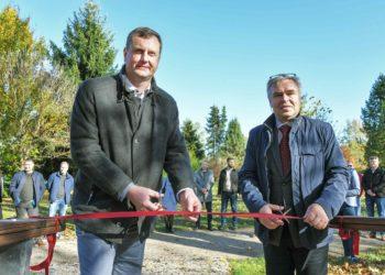 Biologinio tilto atidarymas | Vilniaus Gedimino technikos universiteto nuotr.