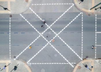 Įstrižinė perėja | kaunas.lt nuotr.