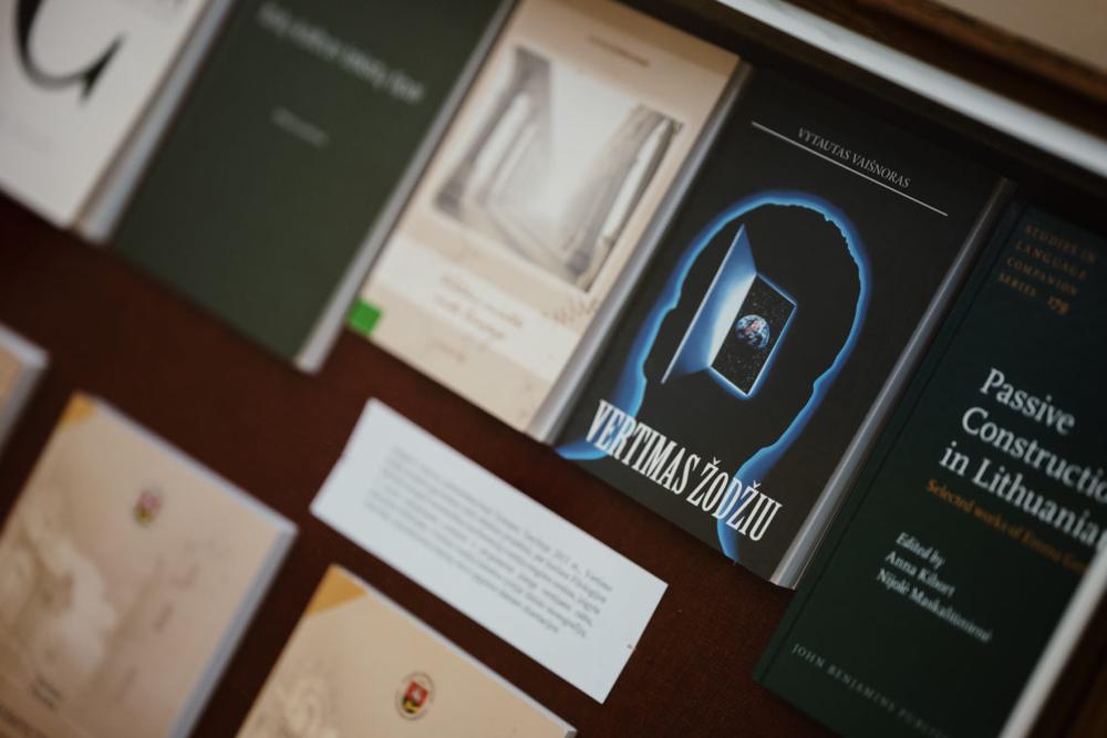 VU Bibliotekoje – vertimo paprotį Lietuvoje pažyminti paroda | VU nuotr.