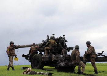 Ukrainos kariai kepina driskiams užpakalius | facebook.com/GeneralStaff.ua nuotr.