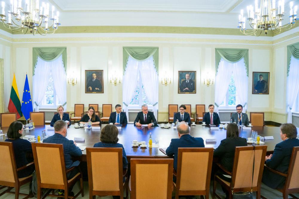 Susitikimas Prezidentūroje | Aleksandro Savickio nuotr.