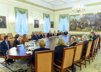 Diskusija Prezidentūroje | R. Dačkaus nuotr.