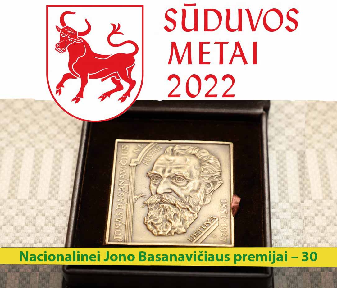 2022- Sūduvos metai, Nacionalinei J. Basanavičiaus premijai – 30 | Alkas.lt nuotr.