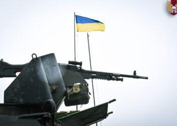 Karas Ukrainoje | https://www.facebook.com/GeneralStaff.ua nuotr.