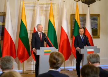 Gitanas Nausėda ir Andžejus Duda | R. Dačkaus nuotr.