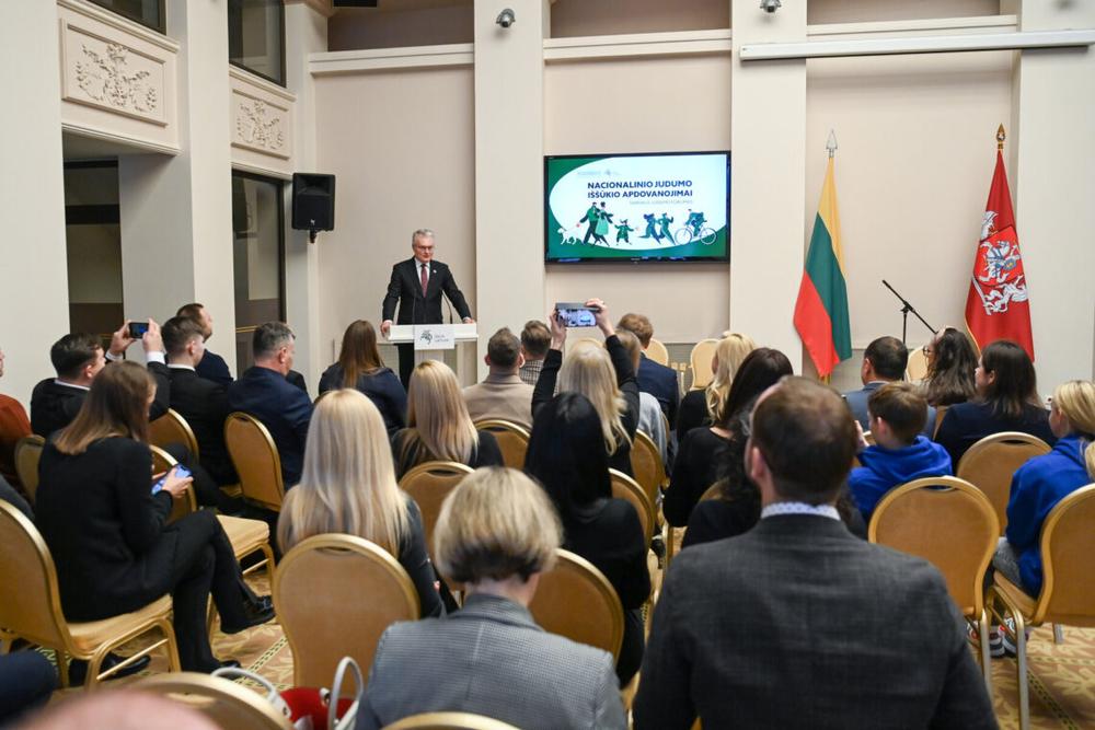 Nacionalinio judumo iššūkio nugalėtojų apdovanojimas | R. Dačkaus nuotr