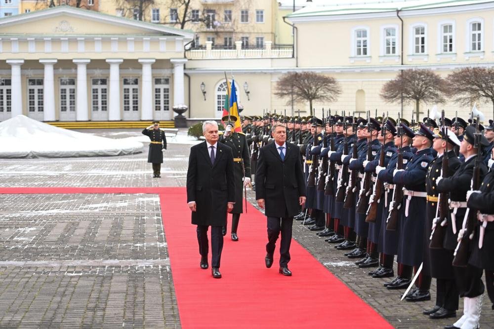 Gitanas Nausėda ir Klausas Iohanisas | R. Dačkaus nuotr.