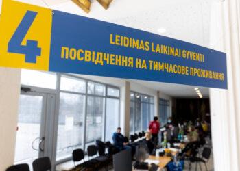 Ukrainos karo pabėgėliams – skaitmeniniai leidimai laikinai gyventi Lietuvoje | lrv.lt nuotr.