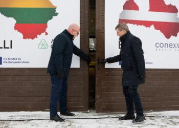 Padidintas dujotiekio į Latviją pralaidumas | enmin.lrv.lt nuotr.