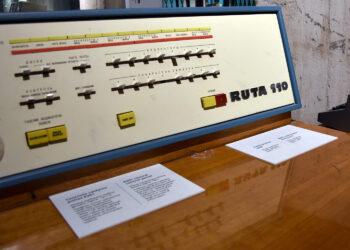 Vėlesnis Rūtos modelis eksponuojamas Energetikos ir technikos muziejuje | KTU nuotr.