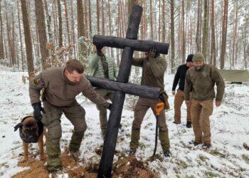 Partizanų kryžiaus darbai | Rengėjų nuotr.