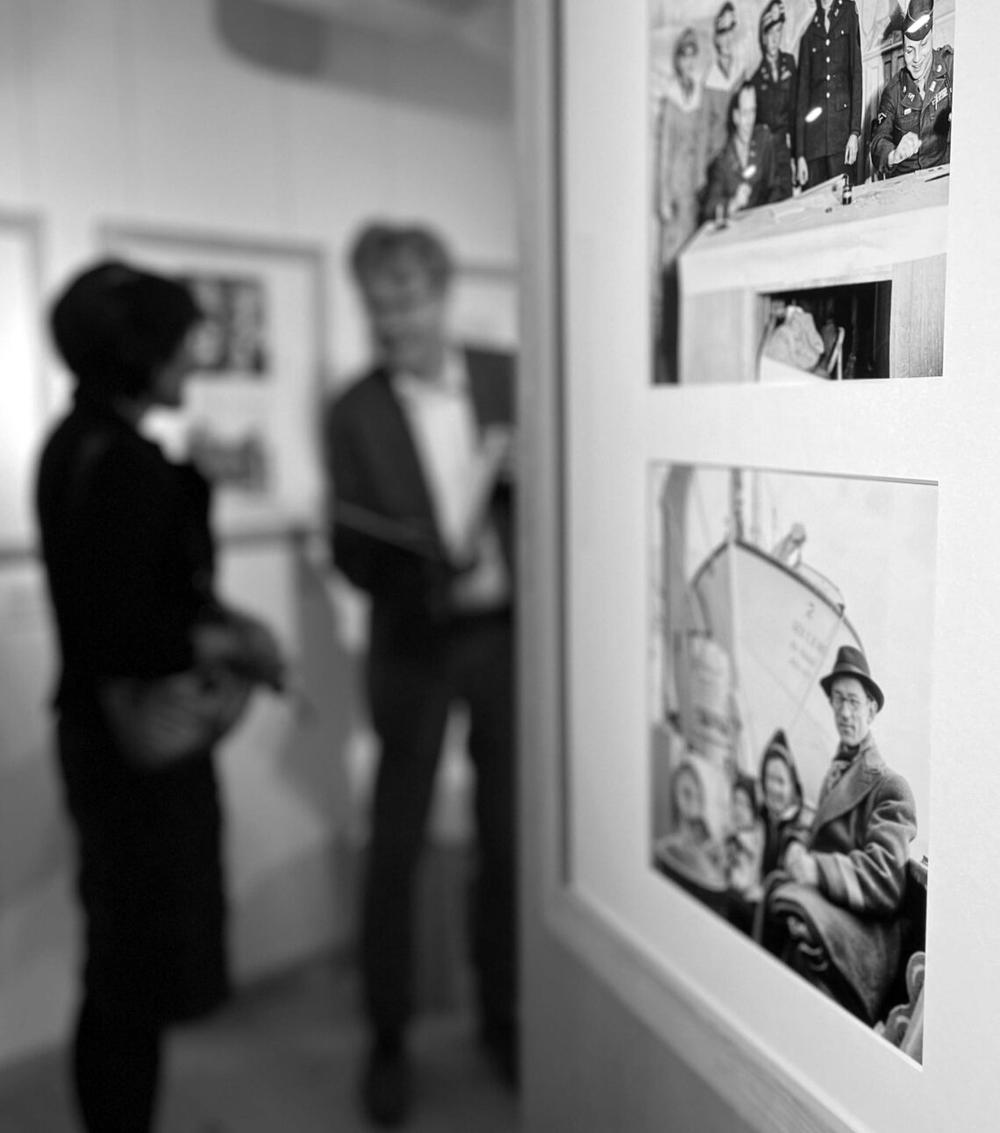 Vokietijoje atidaryta fotografo Kazio Daugėlos paroda, dokumentuojanti lietuvių pabėgėlių kasdienybę | K. Hamm nuotr.