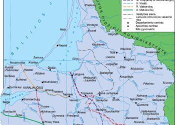 Lietuvininkų teritorija Prūsijoje iki maro ir didžiosios vokiečių kolonizacijos (18 a. pradžia) | MELC nuotr.
