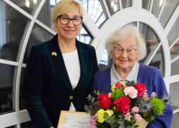 Jurgita Šiugždinienė ir Ingė Lukšaitė | ŠMSM nuotr.