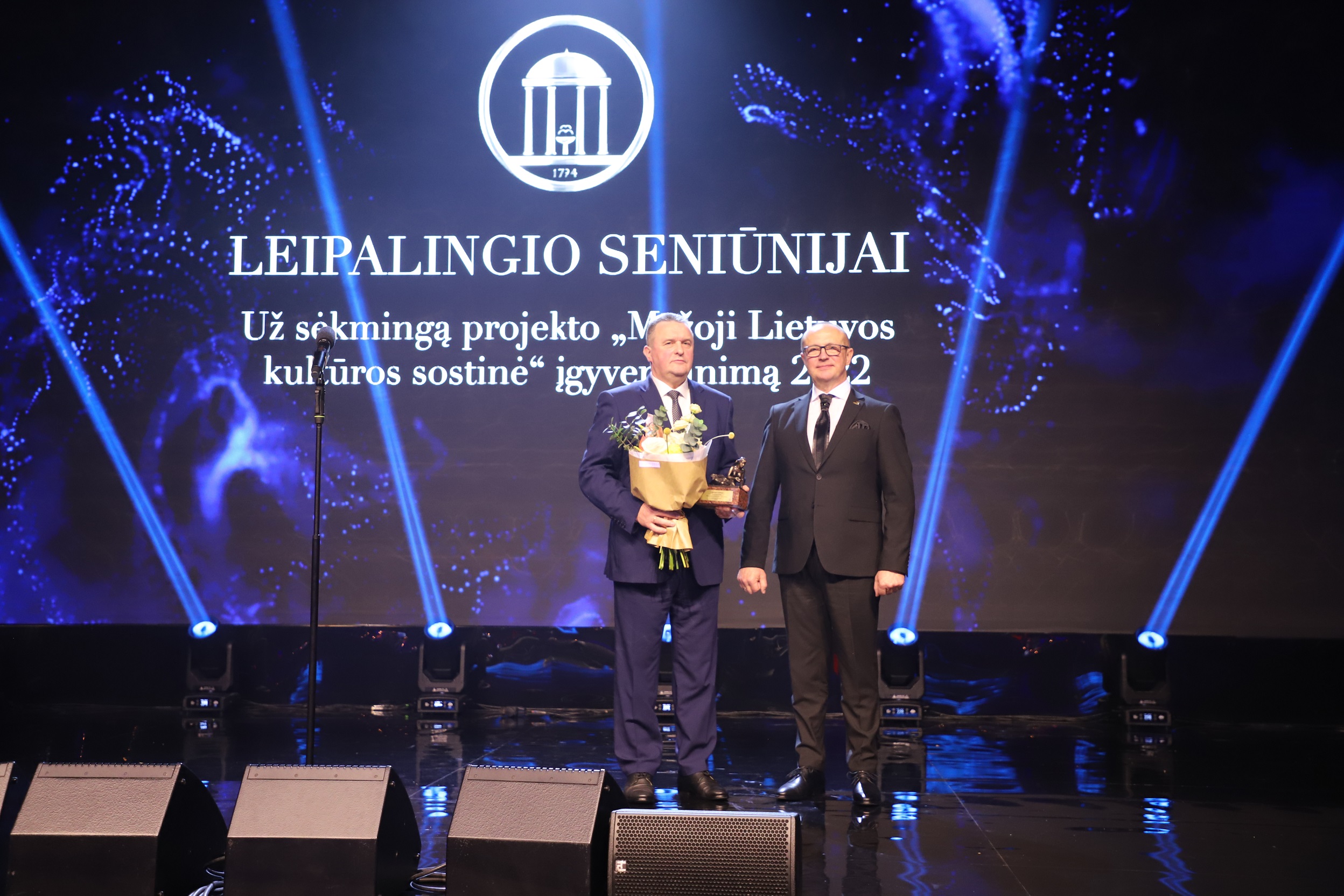 Leipalingio seniūnijai apdovanojimas įteiktas už sėkmingą projekto „Mažoji Lietuvos kultūros sostinė“ įgyvendinimą | Druskininkų savivaldybės nuotr.