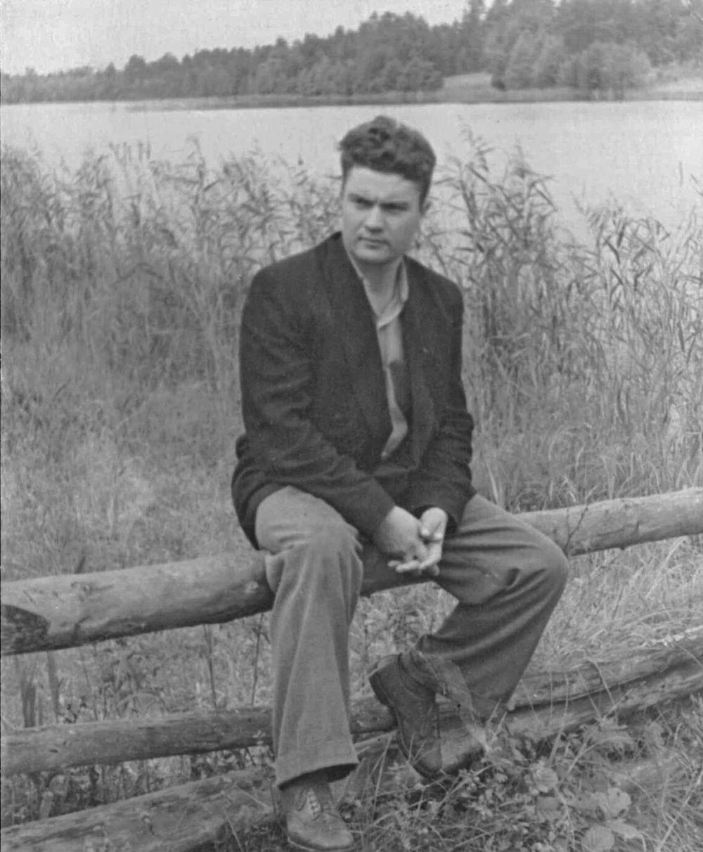 Prie Lyno ežero Lynežerio kaime apie 1956 m. | LGGRTC nuotr.