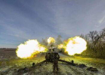 Ukraina ginasi | facebook.com/GeneralStaff.ua nuotr.