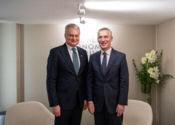 G. Nausėda ir J. Stoltenbergas | prezidentas.lt nuotr.