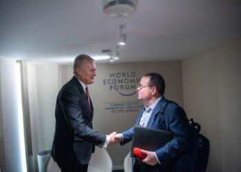 G. Naudėda vieši Davose | prezidentas.lt nuotr.