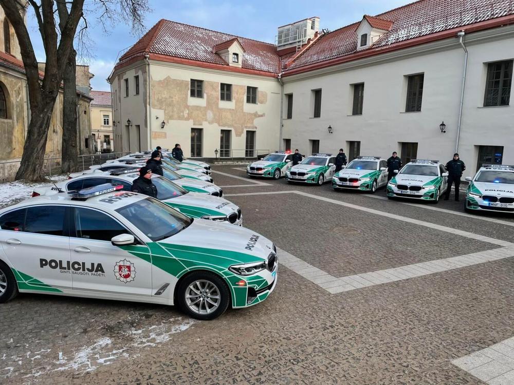 Nauji policijos automobiliai | vrm.lrv.lt nuotr.