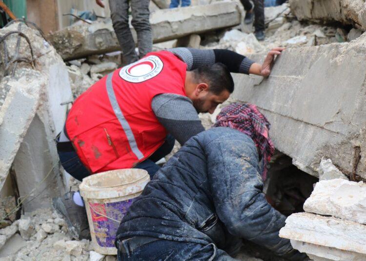 Lietuvos Raudonasis Kryžius renka paramą nukentėjusiems nuo žemės drebėjimo Turkijoje ir Sirijoje | Lietuvos Raudonojo Kryžiaus draugijos nuotr.