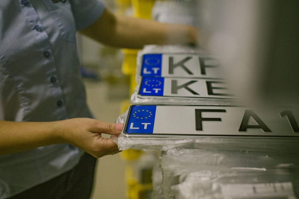 Automobilių numeriai | regitra.lt nuotr.