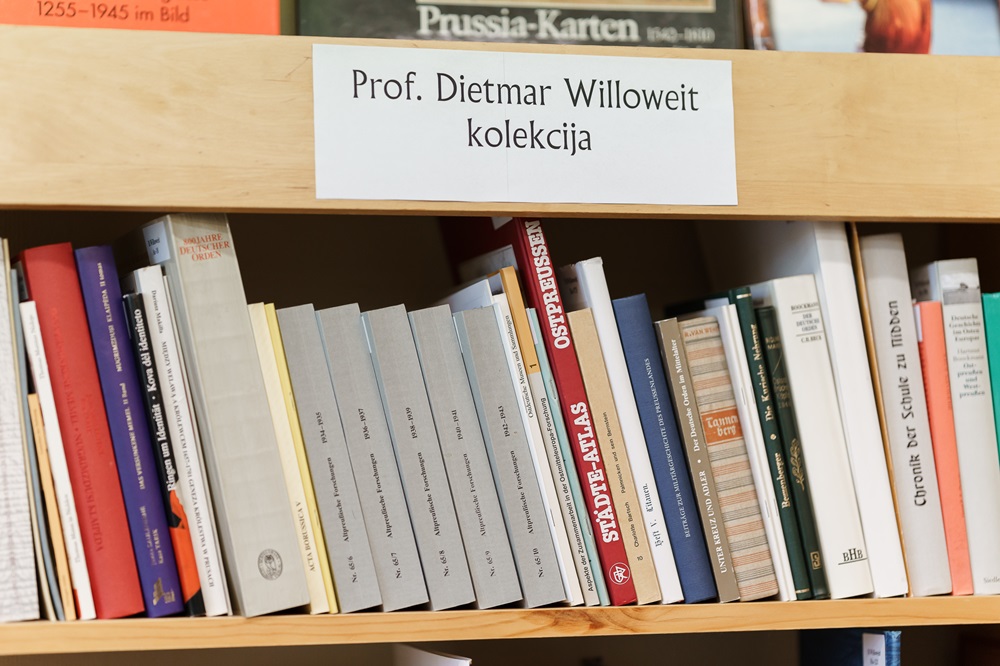 Dovana Klaipėdos universitetui nutiesė tiltą tarp senojo Mėmelio ir šiandienės Klaipėdos | ku.lt nuotr.