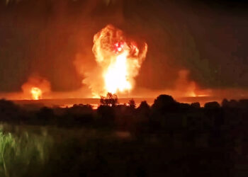 Ukraina atakavo Toropecą (Rusija) | Alkas.lt ekrano nuotr.