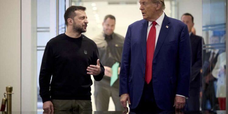 Zelenskio ir Trampo susitikimas 2024-09-27 | president.gov.ua nuotr.