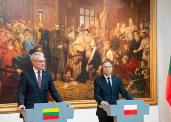 Gitanas Nausėda ir Andžejus Duda | R. Dačkaus nuotr.