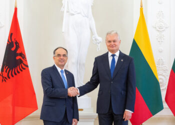 Bajramas Begajus ir Gitanas Nausėda | R. Dačkaus nuotr.