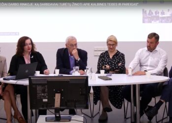 Kalbėta apie imigrantų padėtį Lietuvos darbo rinkoje ir jų lietuvių kalbos mokymąsi | vki.lrv.lt nuotr.