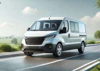 Mikroautobuso nuoma be vairuotojo | AI pagalba sukurta nuotr.