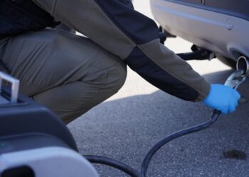 Automobilių tarša | am.lrv.lt nuotr.