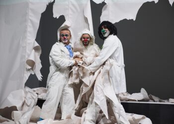 Pirmą kartą Lietuvoje – pasaulinio garso klounų teatras „Mimi Richi“ iš Ukrainos | bmec.lv nuotr.