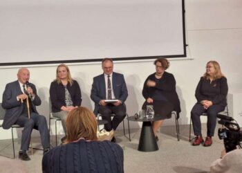 Filmo pristatymas: A. Masaitis, N. Tuomėnė, A. Kazėnas, R. Čepaitienė, V. Stravinskienė | rengėjų nuotr.