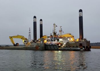 Klaipėdos uosto gilinimas | sumin.lrv.lt nuotr.