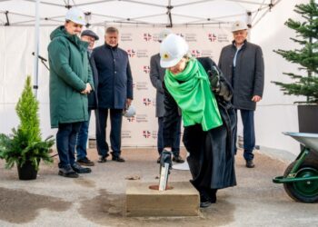 LSMU Kauno ligoninės korpuso statybos | kaunas.lt nuotr.
