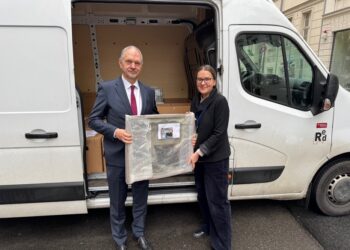 Lietuvai perduotas Aldonos Gustas kūrybinis palikimas | lrkm.lrv.lt nuotr.