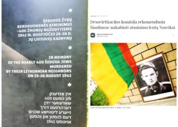 Spaudos konferencija apie antisemitizmo kurstymą