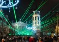 Per Naujuosius sostinėje – fejerverkus keičia įspūdinga programa